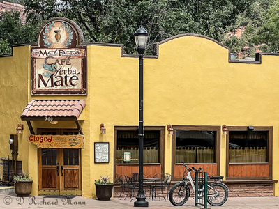 Manitou Springs Cafe Facade Takes 2nd Place